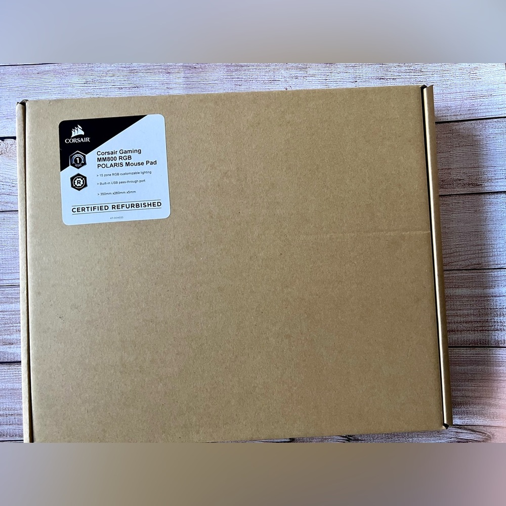 Corsair Gaming MM800 RGB POLARIS Mouse Pad- Certified Refurbished Brand New.